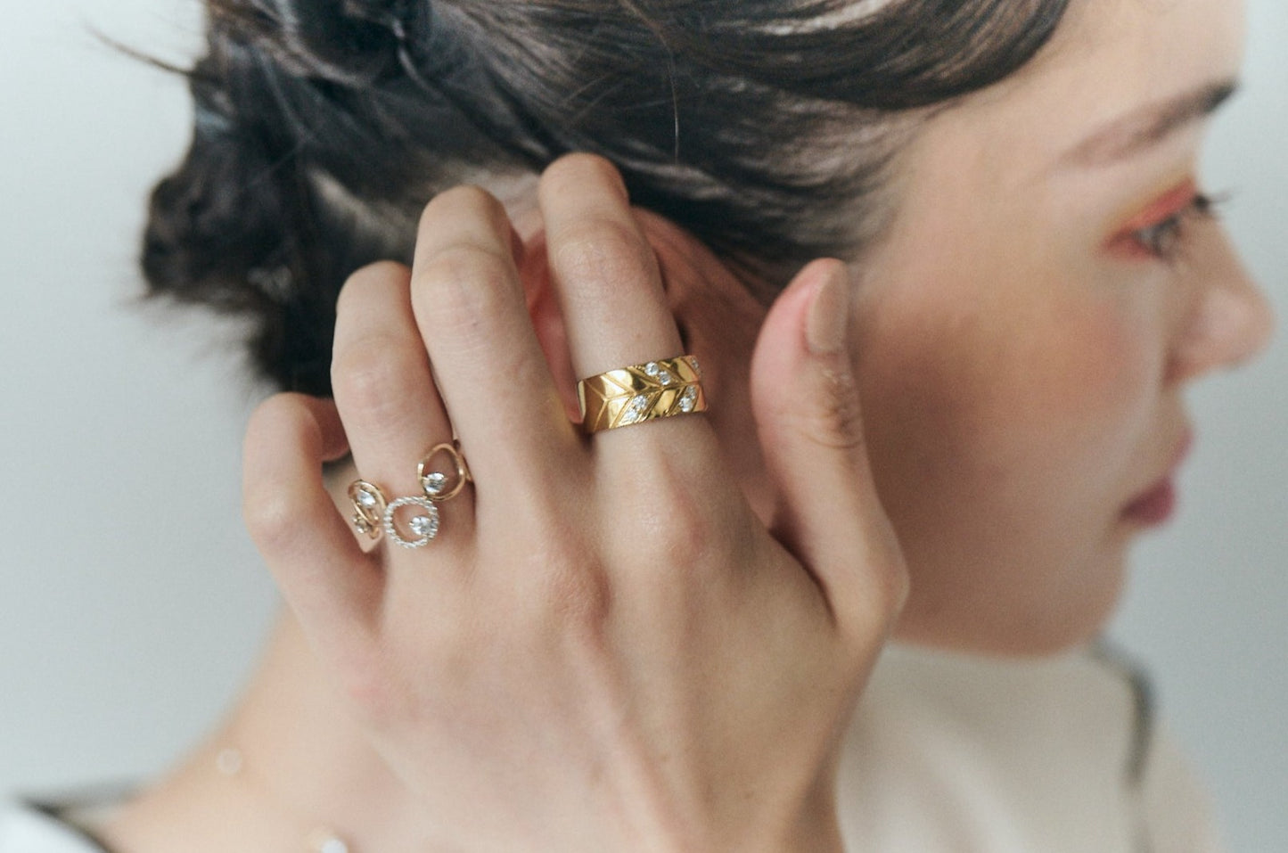 Herringbone ring-ヘリンボーンリング