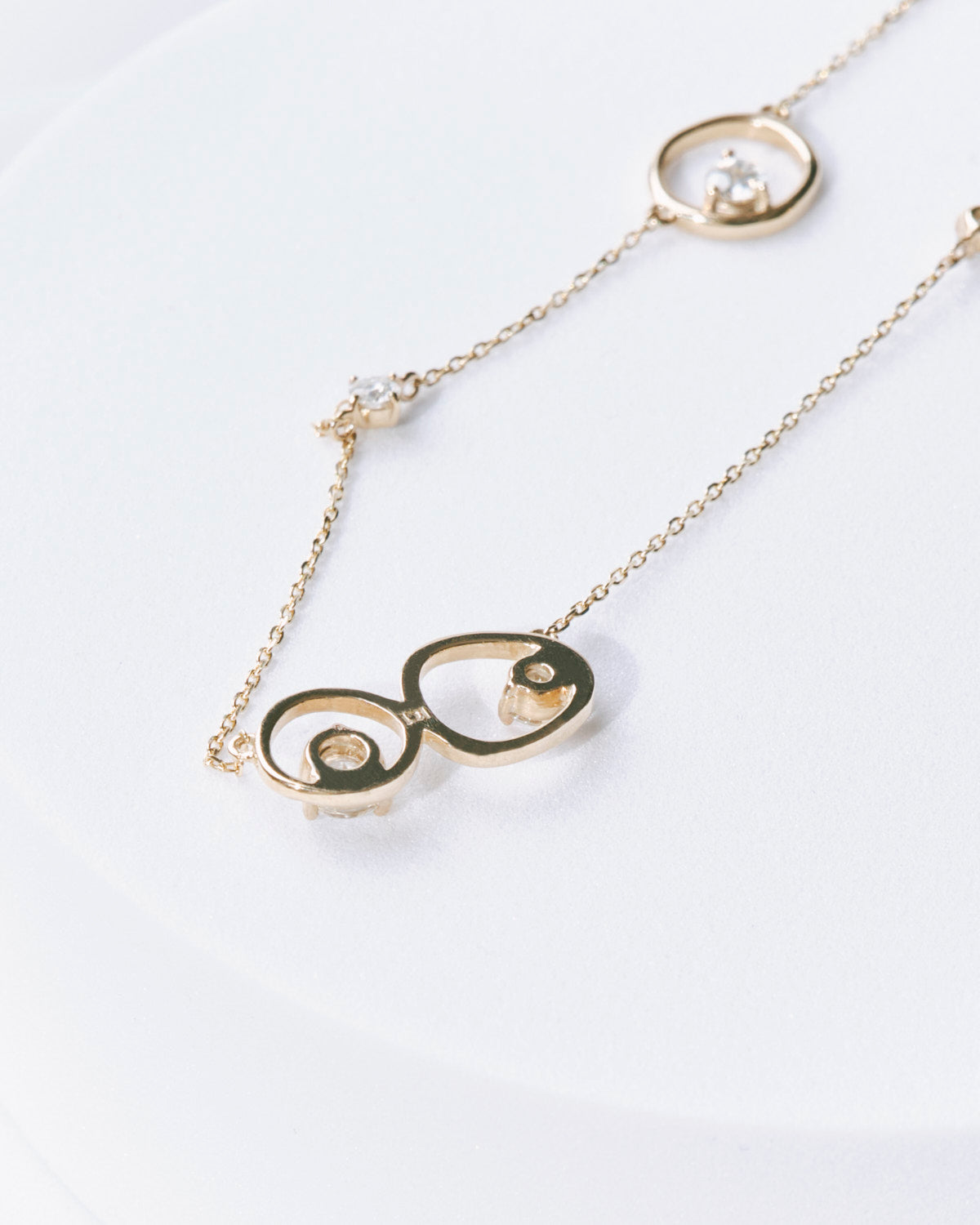 BUBBLES necklace-バブルスネックレス(K10/K18)