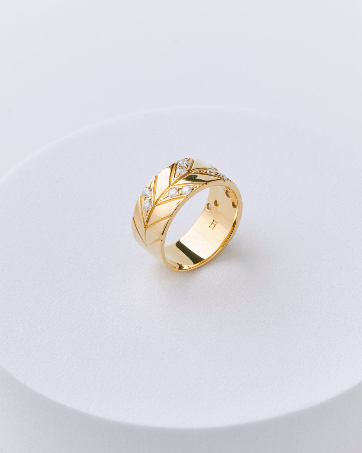 Herringbone ring-ヘリンボーンリング