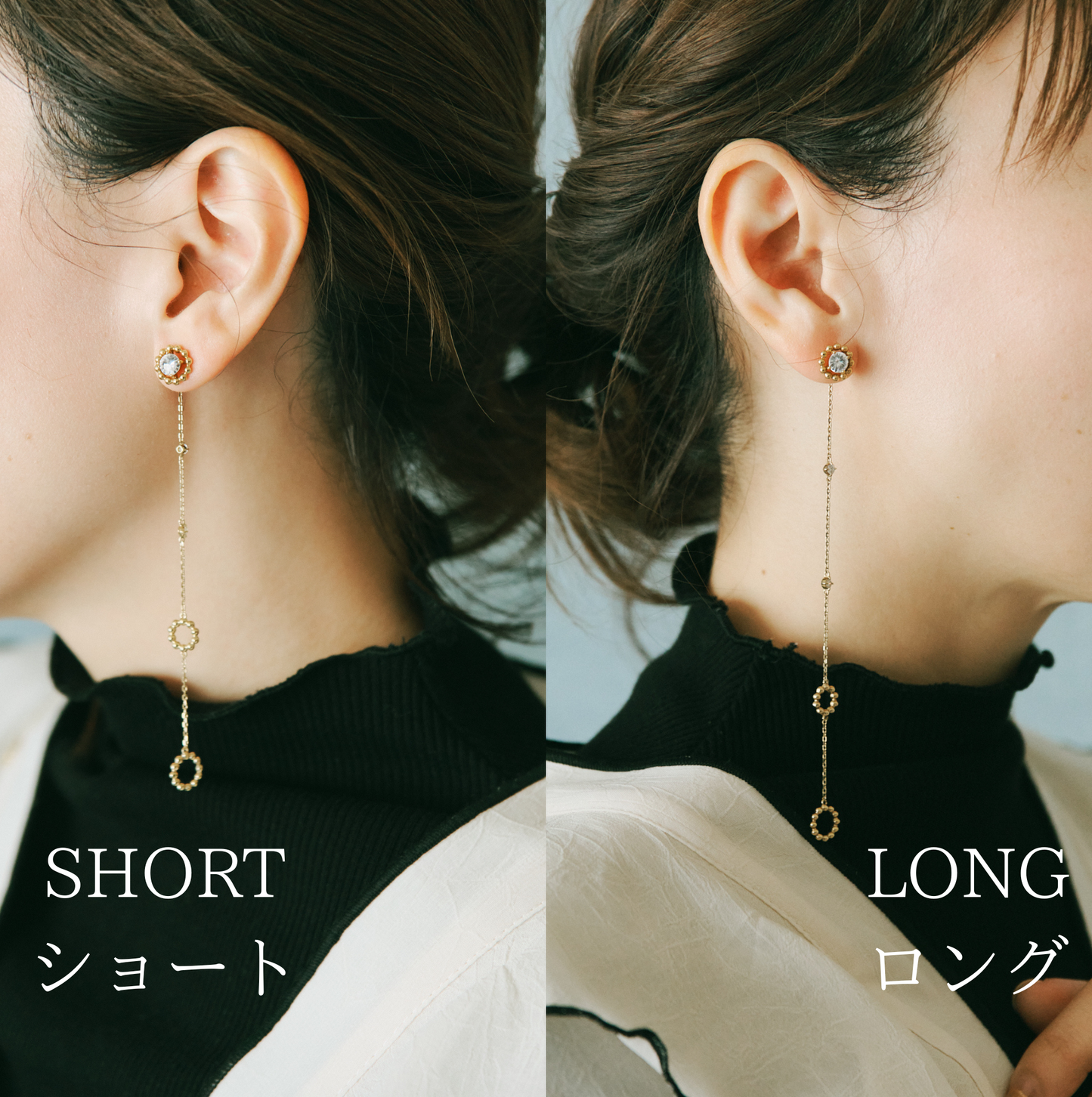 Delight flower earrings-ディライトフラワーピアス