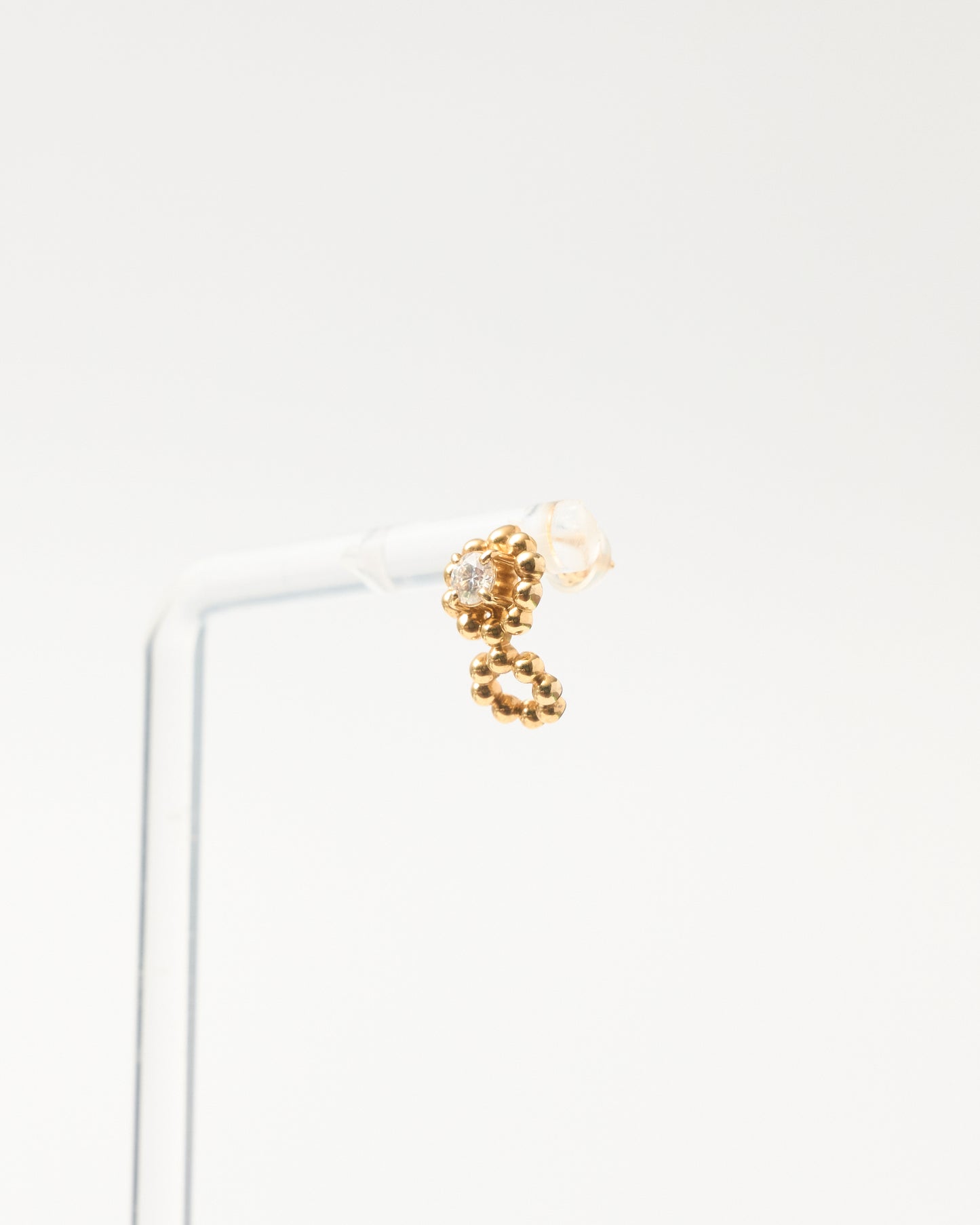 Delight flower ear stud-ディライトフラワー/フラワーフィールドピアス