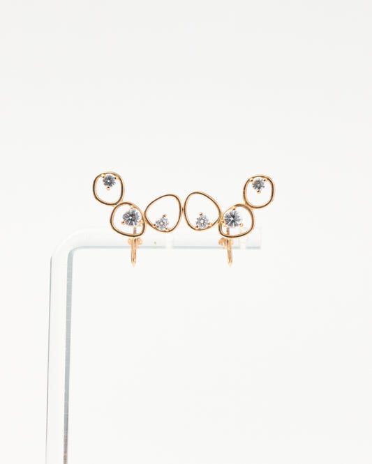 BUBBLES earring-バブルスイヤリング(K10)