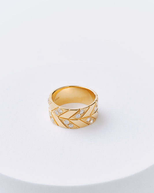 Herringbone ring-ヘリンボーンリング