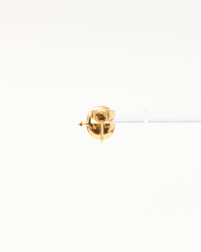 【ユーフォリア】ルチルクォーツ フリルイヤリング（片耳） #02