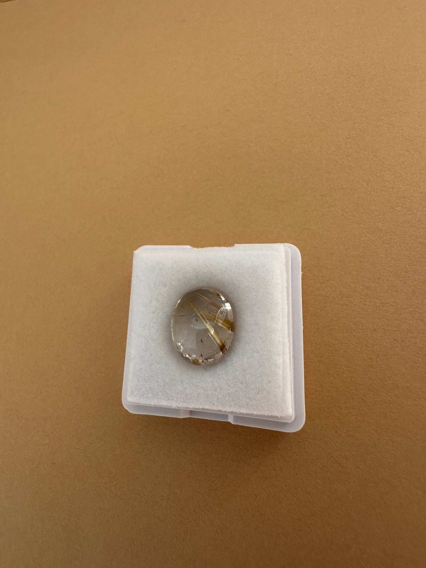 【ユーフォリア】ルチルクォーツ フリルネックレス #01