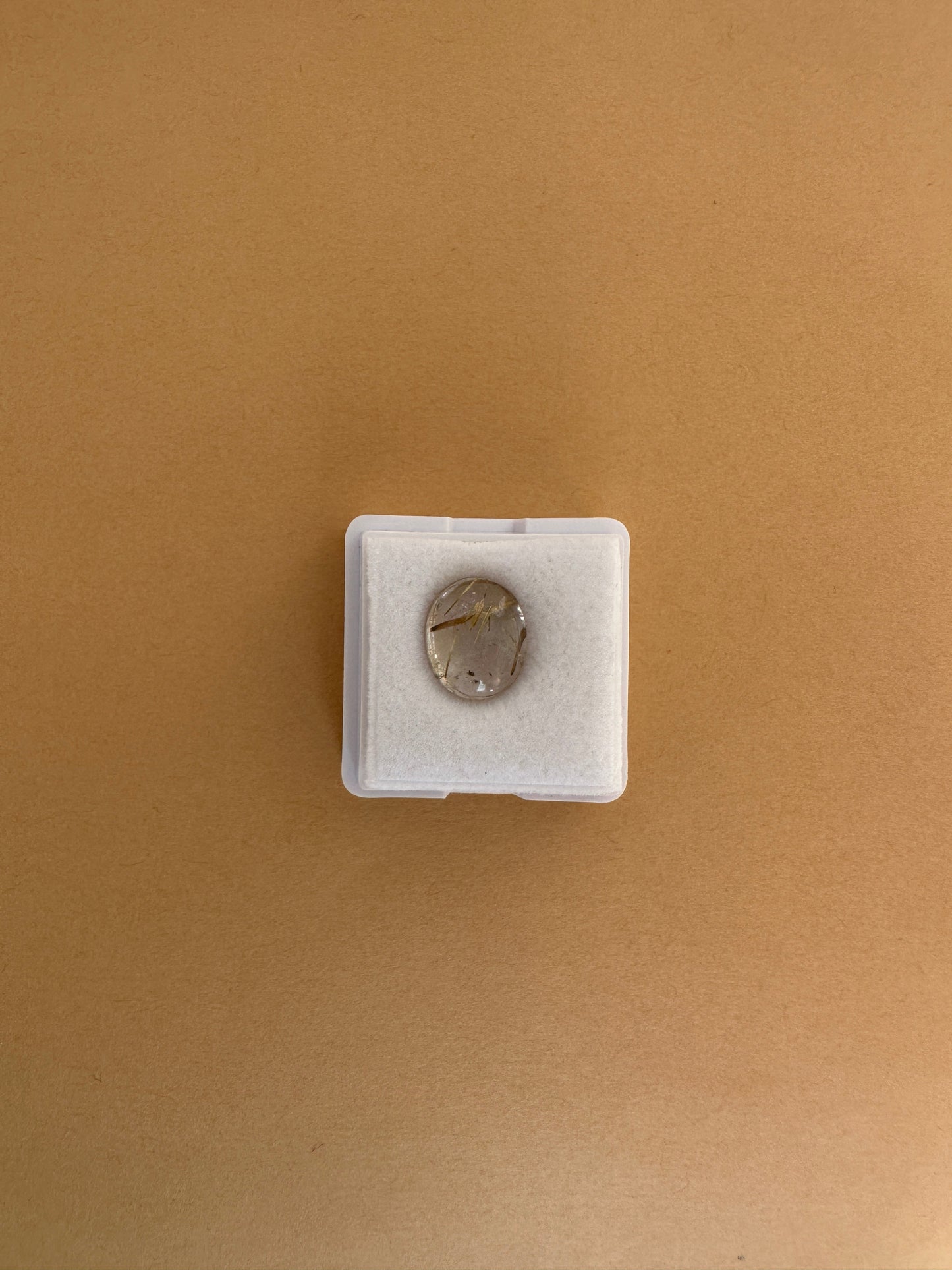 【ユーフォリア】ルチルクォーツ フリルネックレス #04