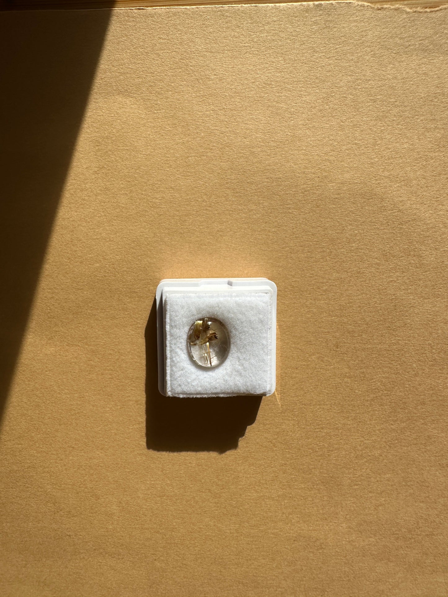 【ユーフォリア】ルチルクォーツ フリルネックレス #06