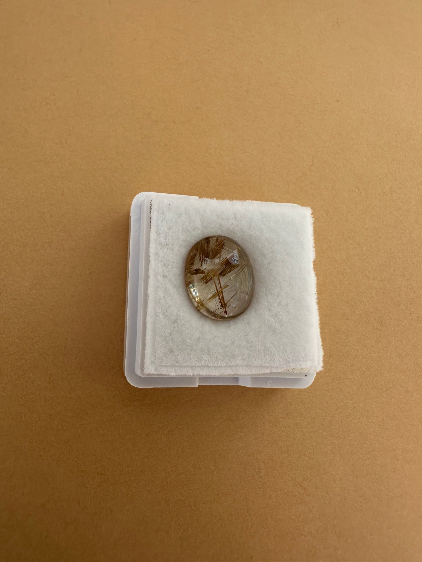 【ユーフォリア】ルチルクォーツ フリルネックレス #06