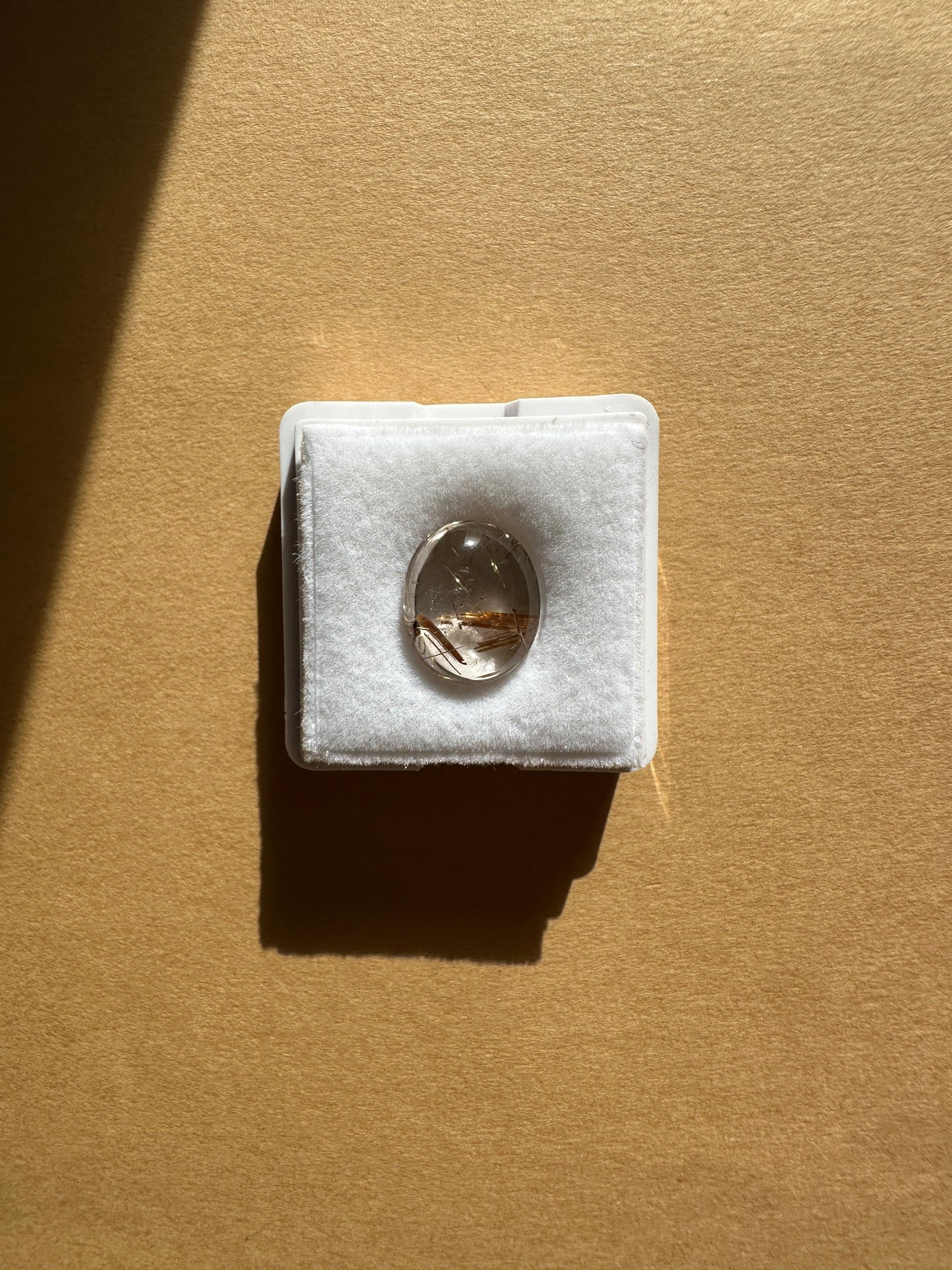 【ユーフォリア】ルチルクォーツ フリルネックレス #07