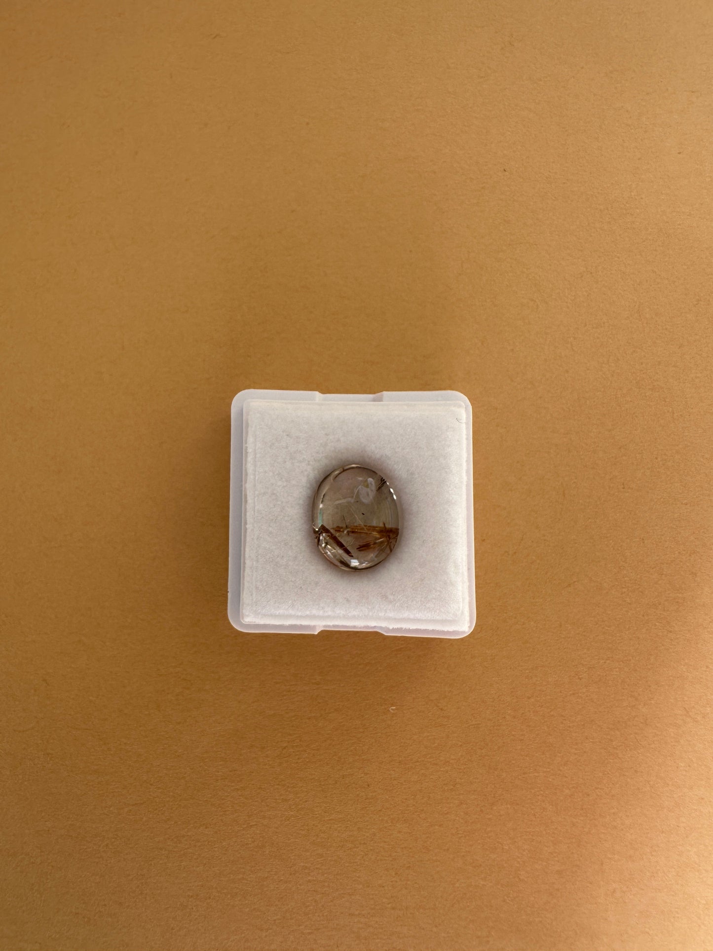 【ユーフォリア】ルチルクォーツ フリルネックレス #07