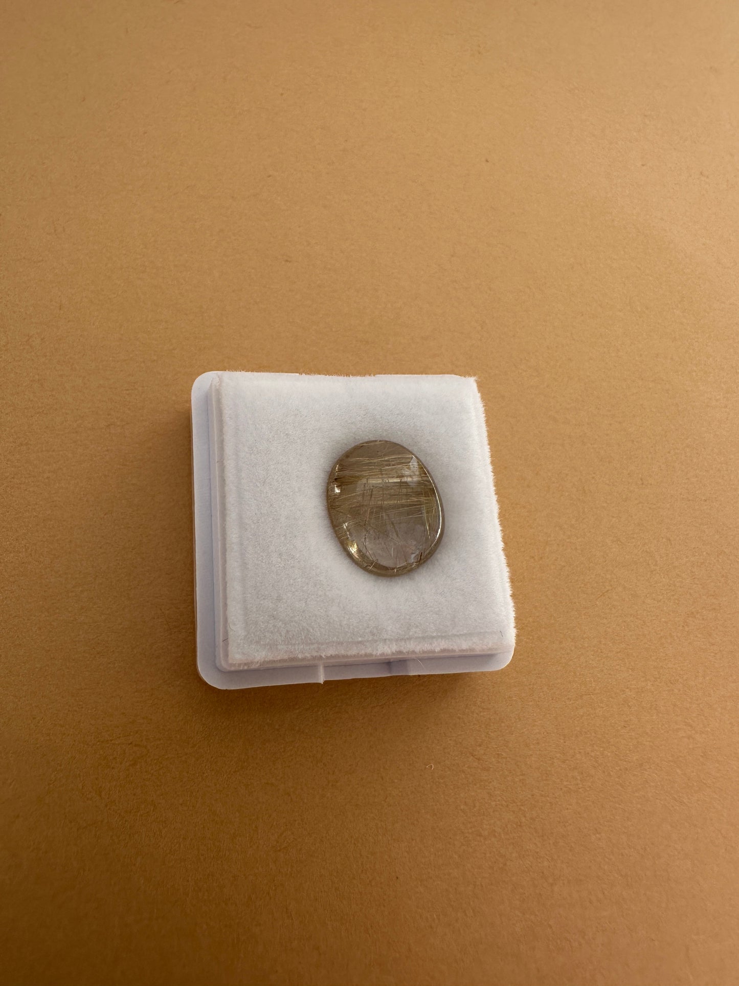 【ユーフォリア】ルチルクォーツ フリルネックレス #08