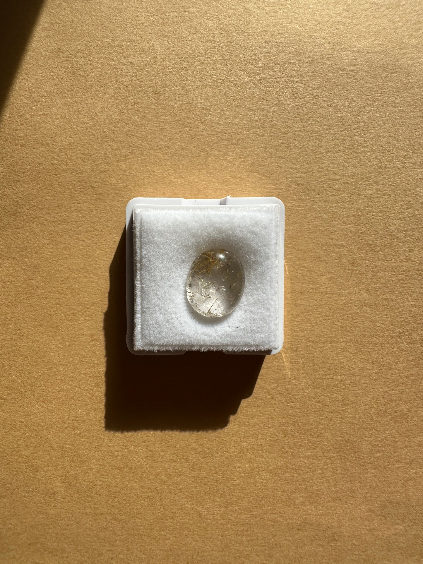 【ユーフォリア】ルチルクォーツ フリルネックレス #09