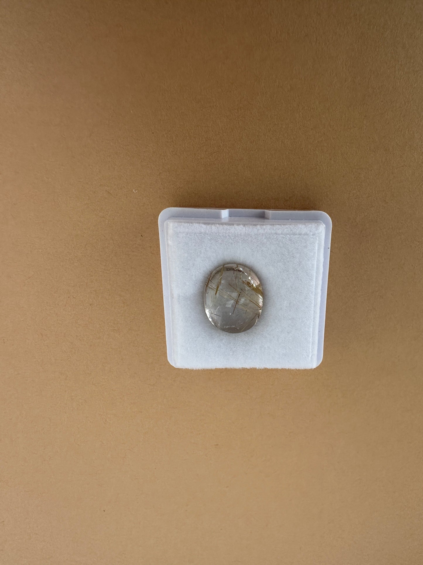 【ユーフォリア】ルチルクォーツ フリルネックレス #10