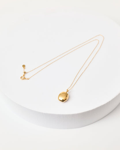 【ユーフォリア】ルチルクォーツ フリルネックレス #01