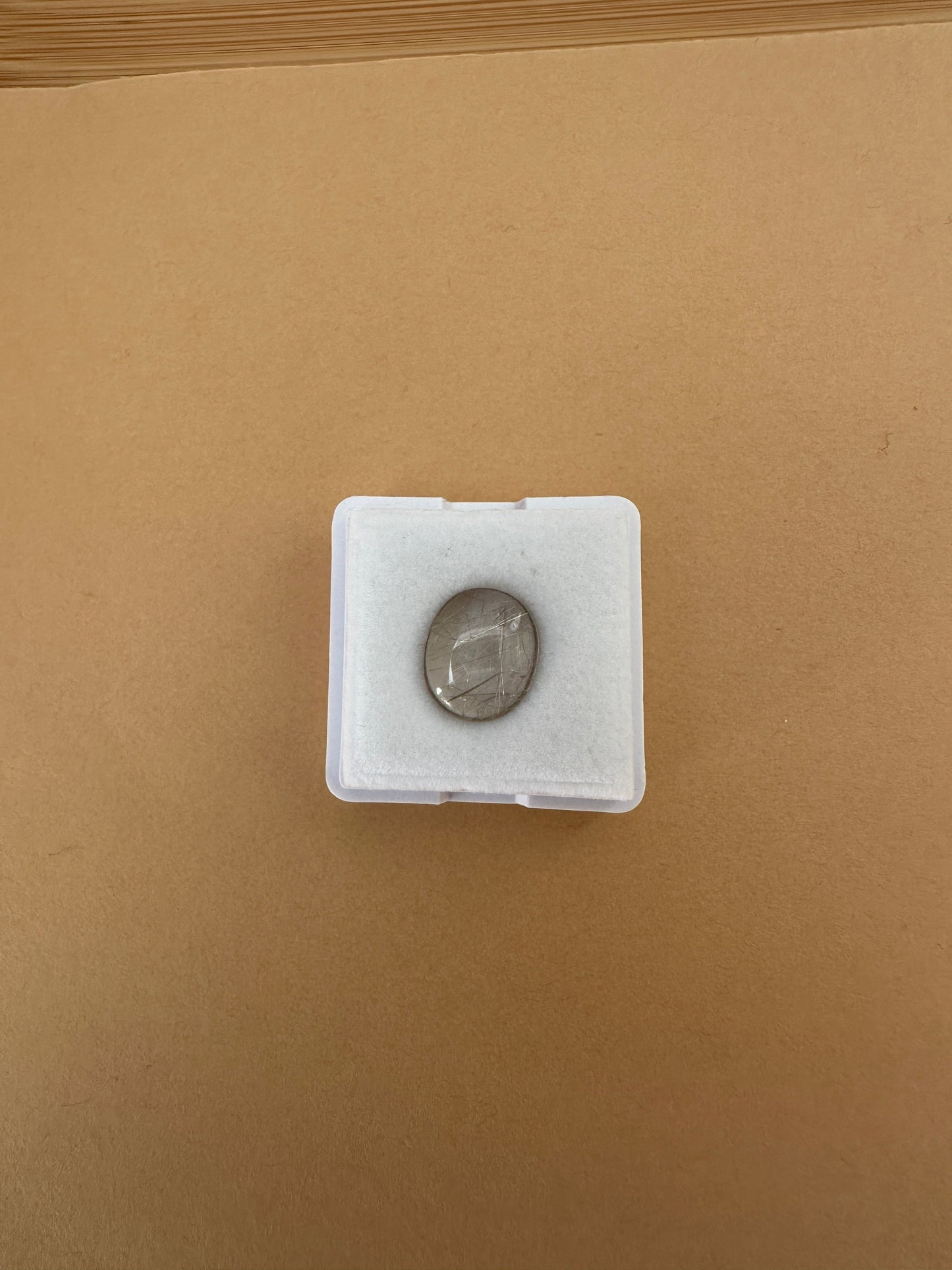 【ユーフォリア】ルチルクォーツ フリルピアス（片耳） #10