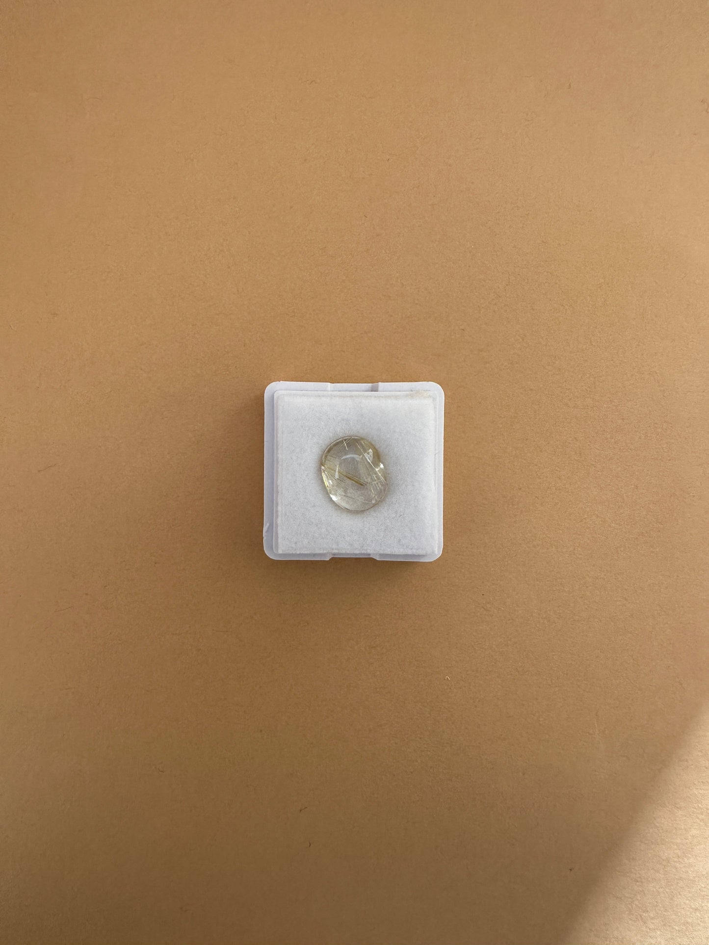 【ユーフォリア】ルチルクォーツ フリルピアス（片耳） #11