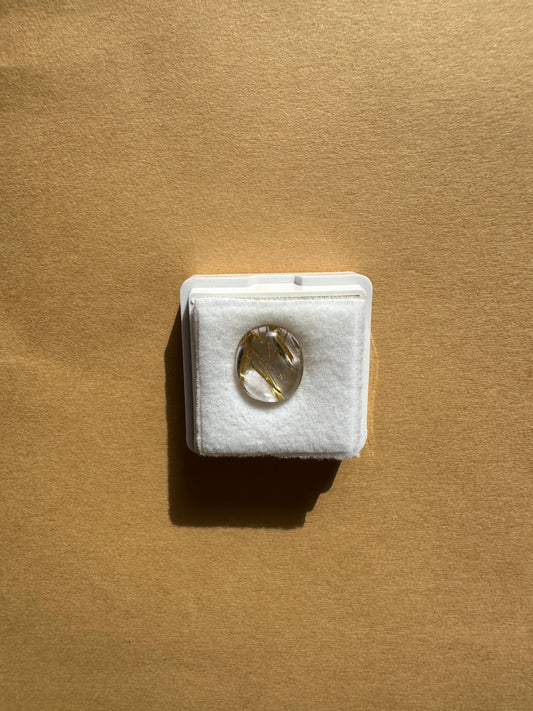 【ユーフォリア】ルチルクォーツ フリルリング #01