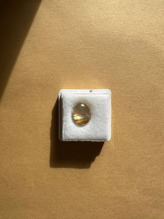 【ユーフォリア】ルチルクォーツ フリルリング #02