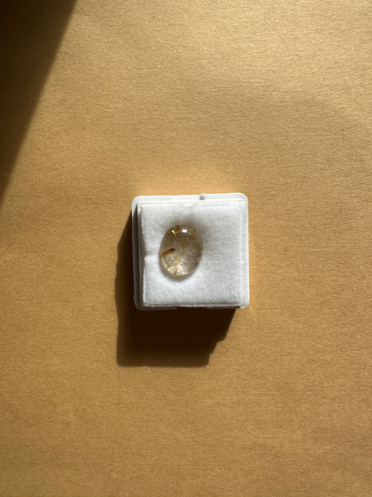 【ユーフォリア】ルチルクォーツ フリルリング #03