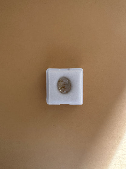 【ユーフォリア】ルチルクォーツ フリルリング #04