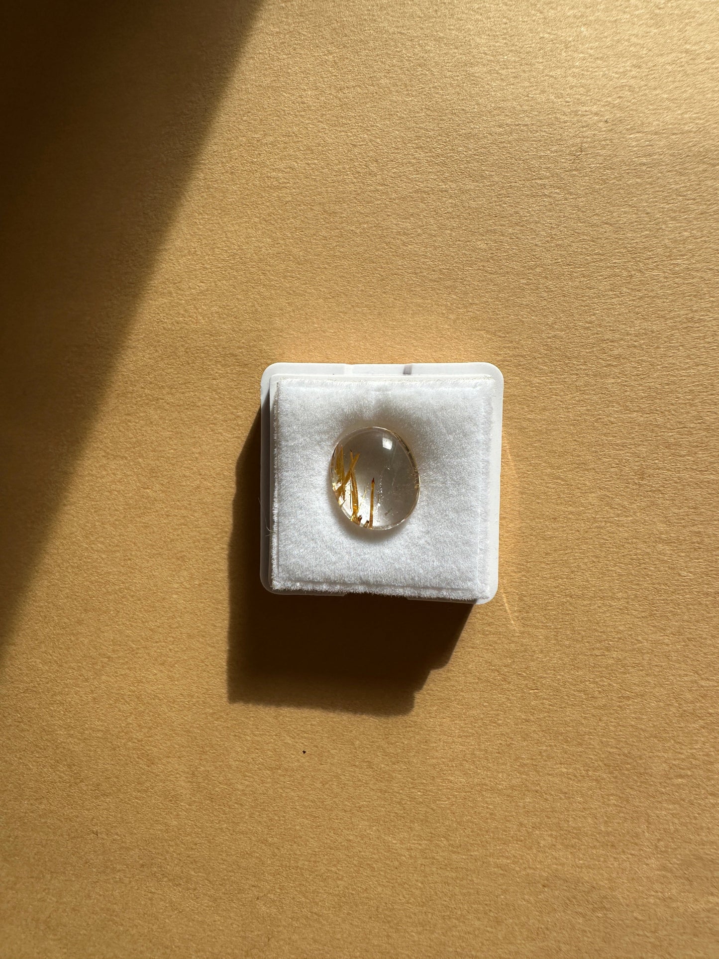 【ユーフォリア】ルチルクォーツ フリルリング #06