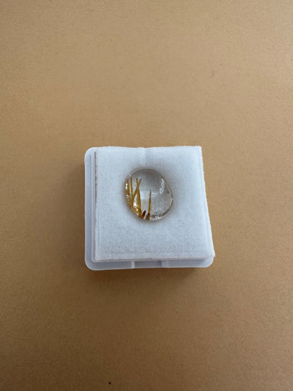 【ユーフォリア】ルチルクォーツ フリルリング #06