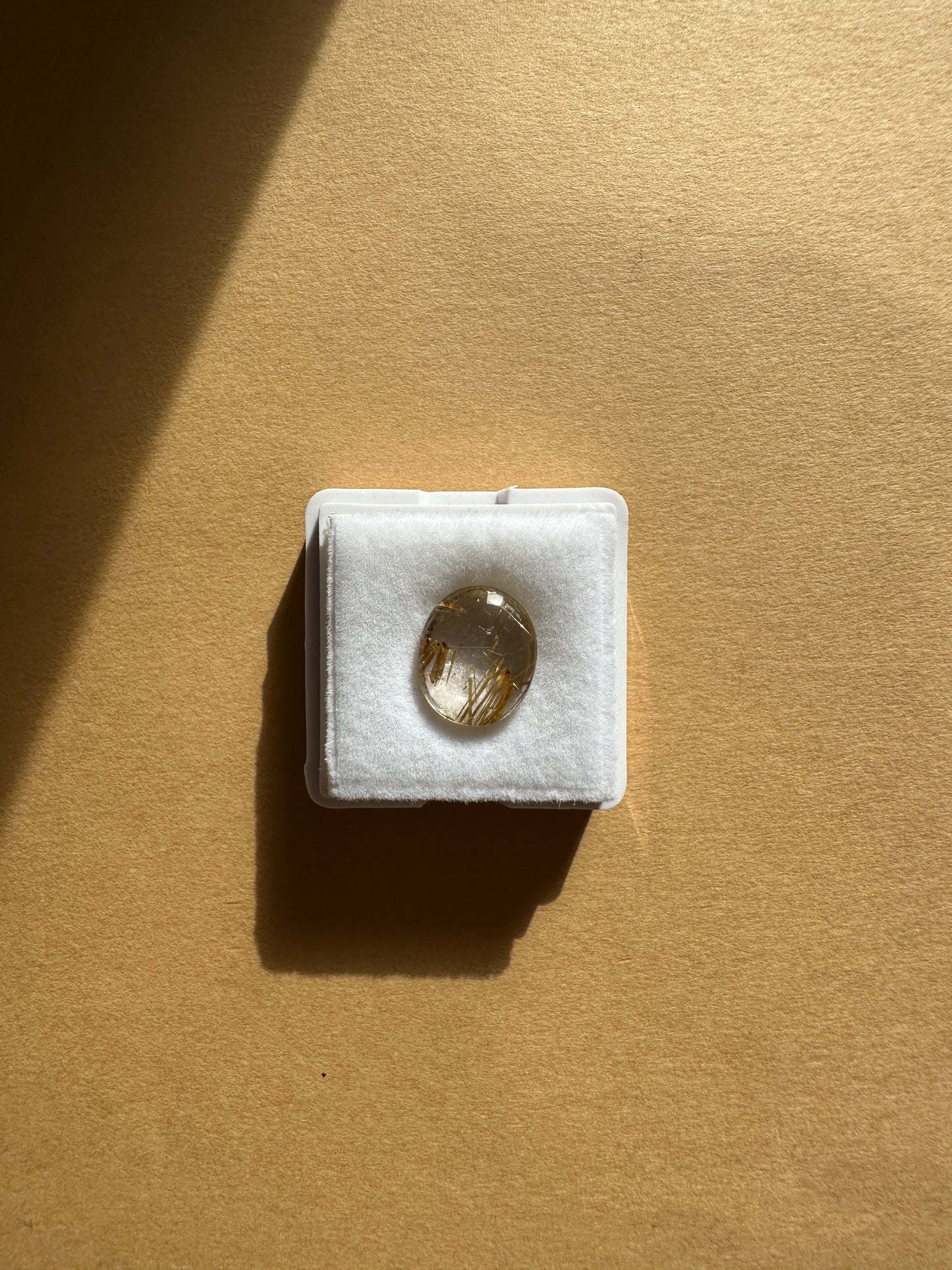 【ユーフォリア】ルチルクォーツ フリルリング #07