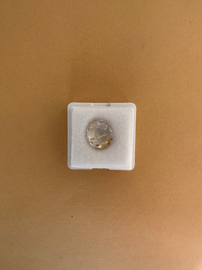 【ユーフォリア】ルチルクォーツ フリルリング #10