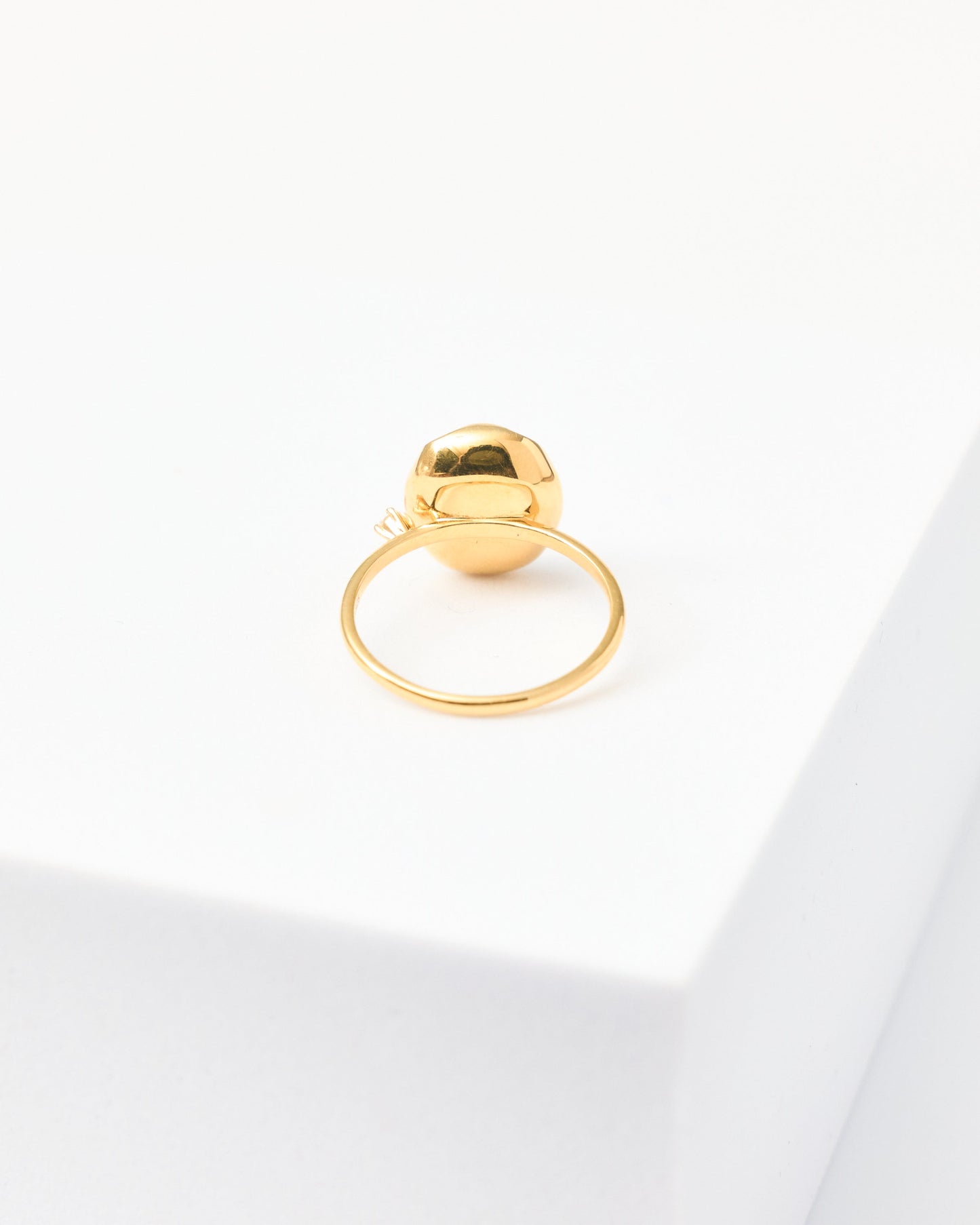 【ユーフォリア】ルチルクォーツ フリルリング #05