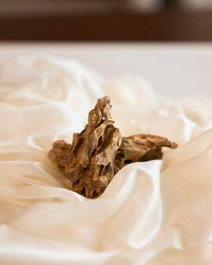 【ユーフォリア】ルチルクォーツ フリルリング #05